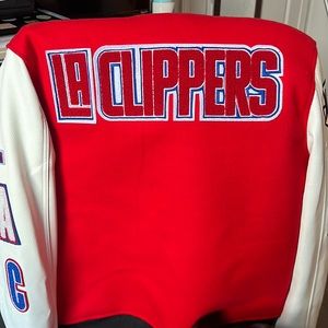 COPY - Mens medium clippers letterman jacket